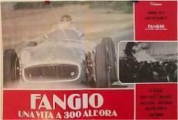 Fangio   Life At 300kph. Original Movie Poster, Italy, 1980 photo furniture