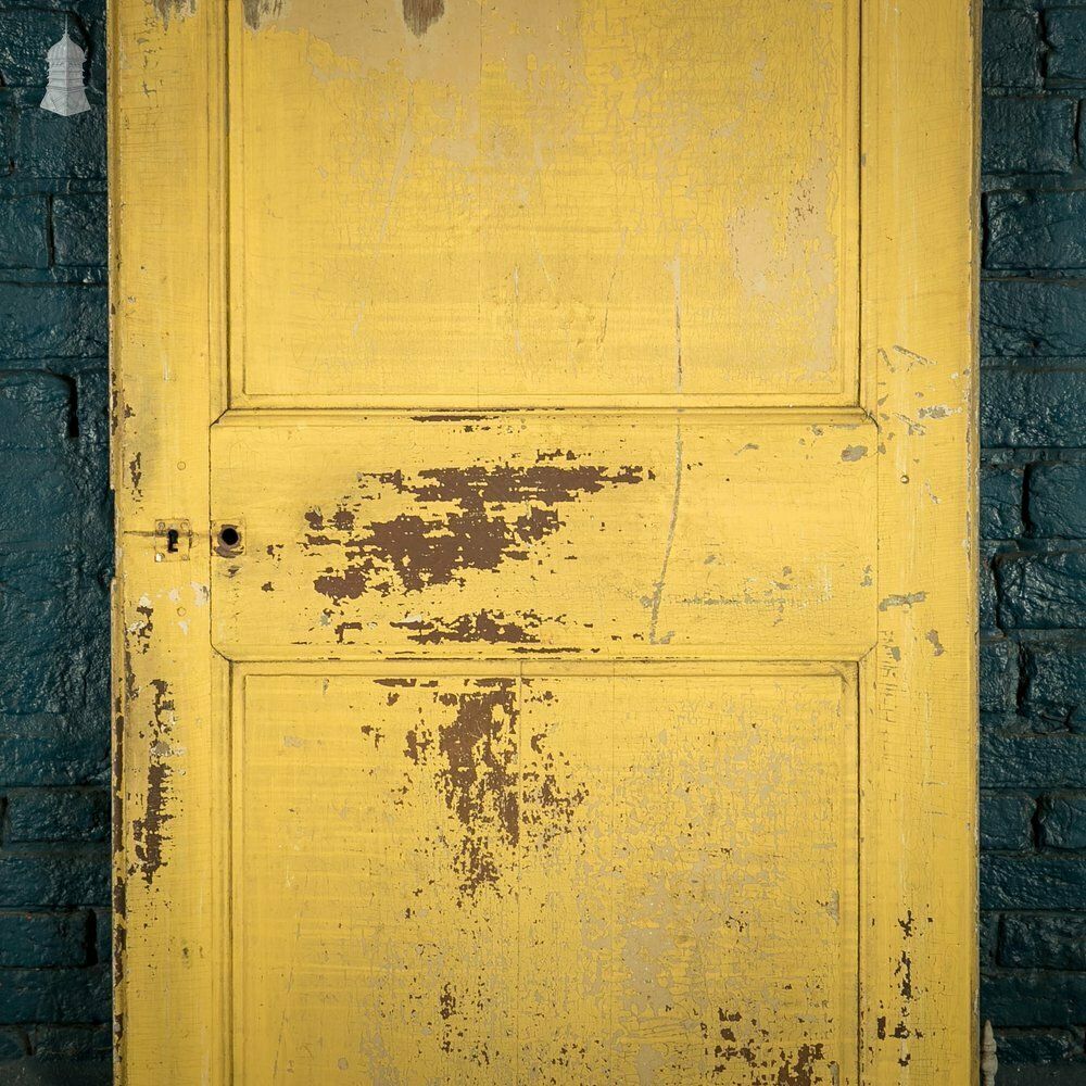 Home Fixtures Oak Panelled Door, Grey Painted, French 2 Panel photo