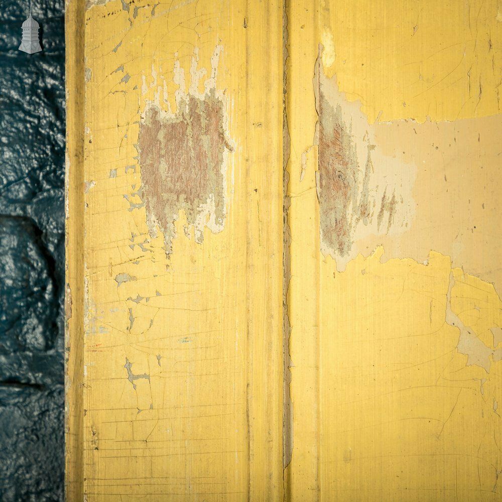 photo buy Oak Panelled Door, Grey Painted, French 2 Panel