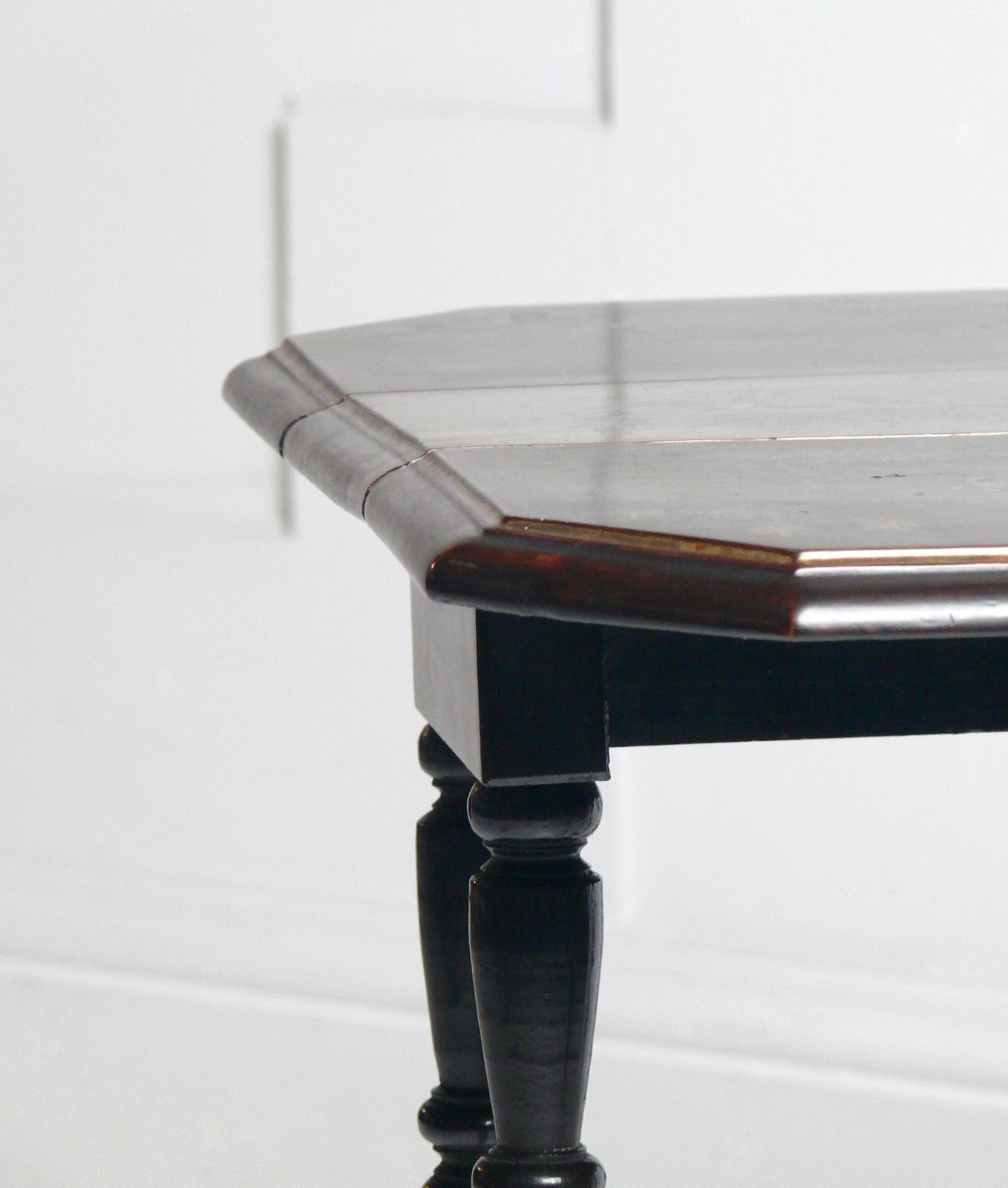 Ebonised Chinoiserie Bobbin Turned Side Table photo buy