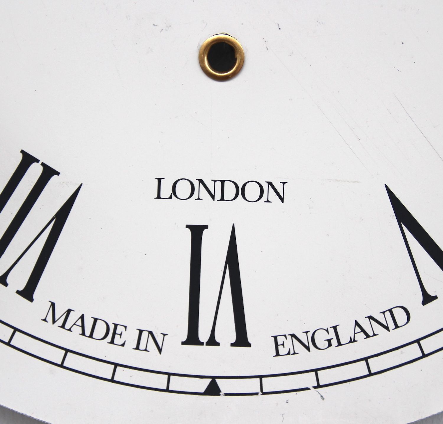 photo furniture Early 20th Century Original Waiting Room Type Wall Clock Dial. Fully Guaranteed