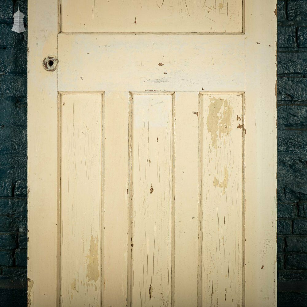 photo for sale 1930’s Style Door, 1 Over 3 Panelled Door, White Painted Finish
