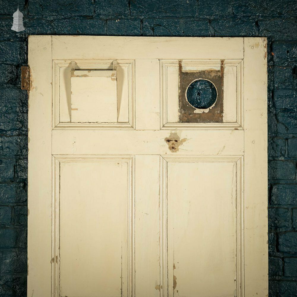 Home Fixtures Pine Panelled Door, Moulded 6 Panel, White Painted photo