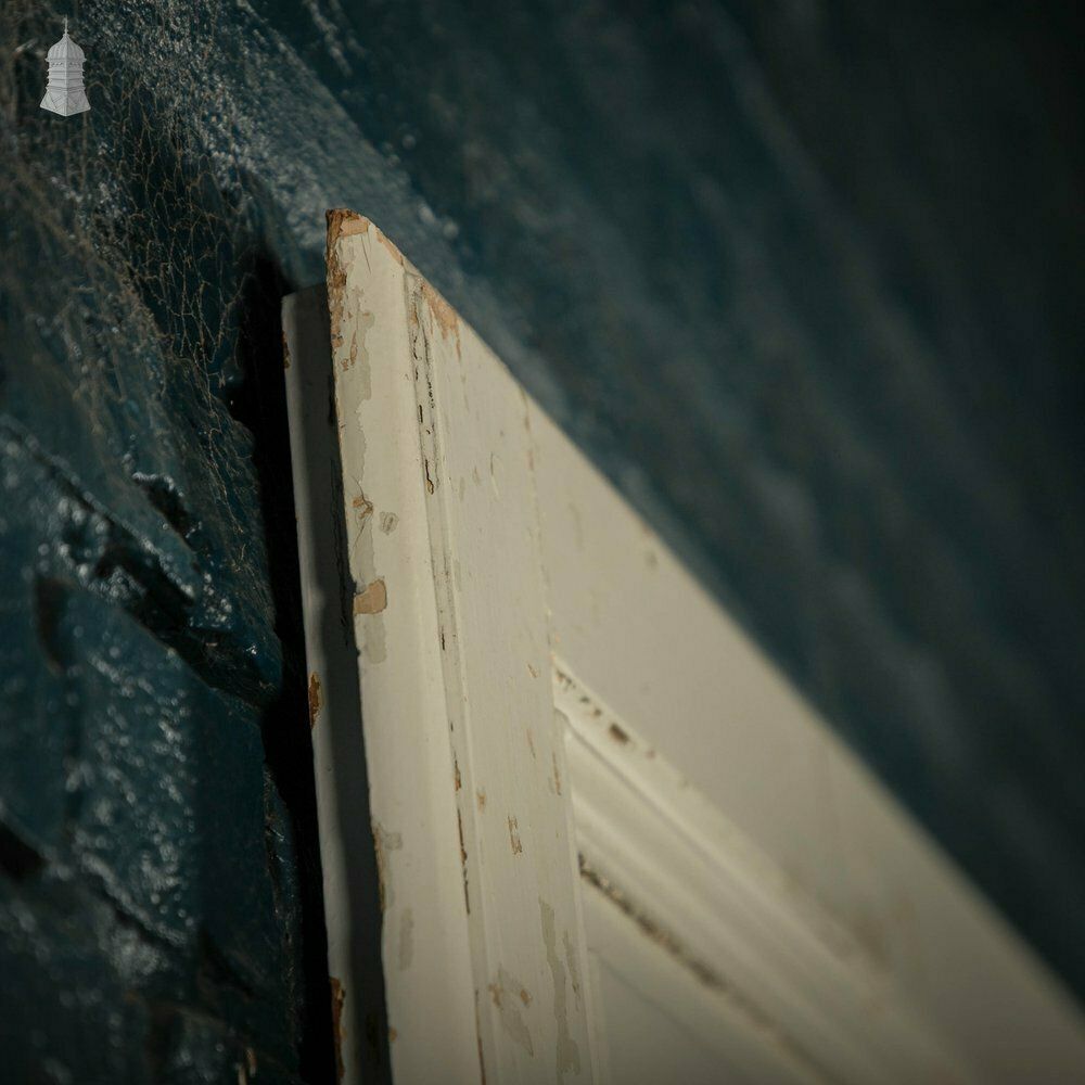 Pine Panelled Door, 2 Panel French Style photo vintage
