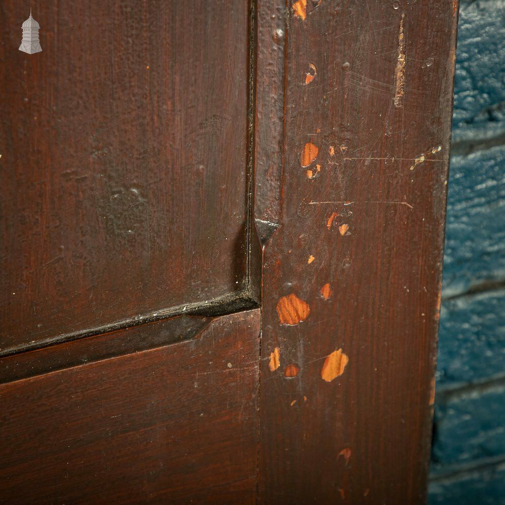 Pitch Pine Panelled Door, 4 Panel photo vinterior