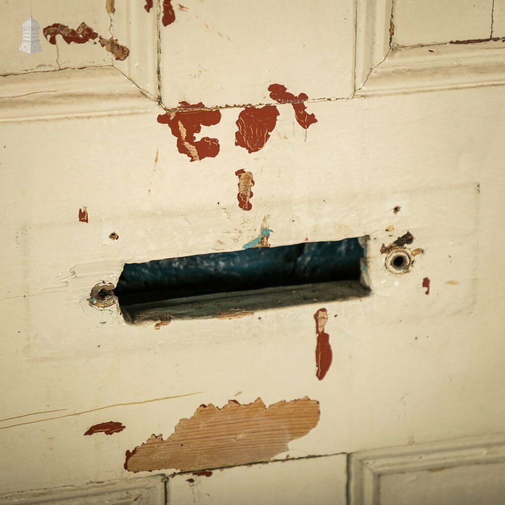 Pine Panelled Door, Moulded 4 Panel Front Door photo for sale