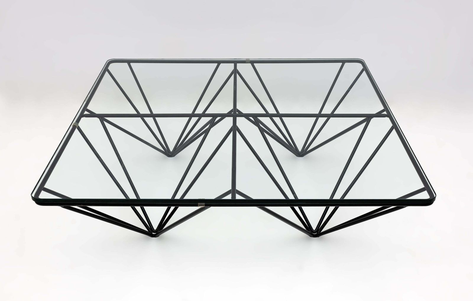 Alanda Square Coffee Table By Paolo Piva For B&B Italia, 1980s photo vintage