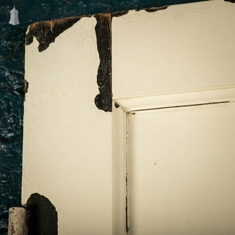 photo vinterior 1930’s Style Door, 1 Over 3 Panelled Door, White Painted Finish