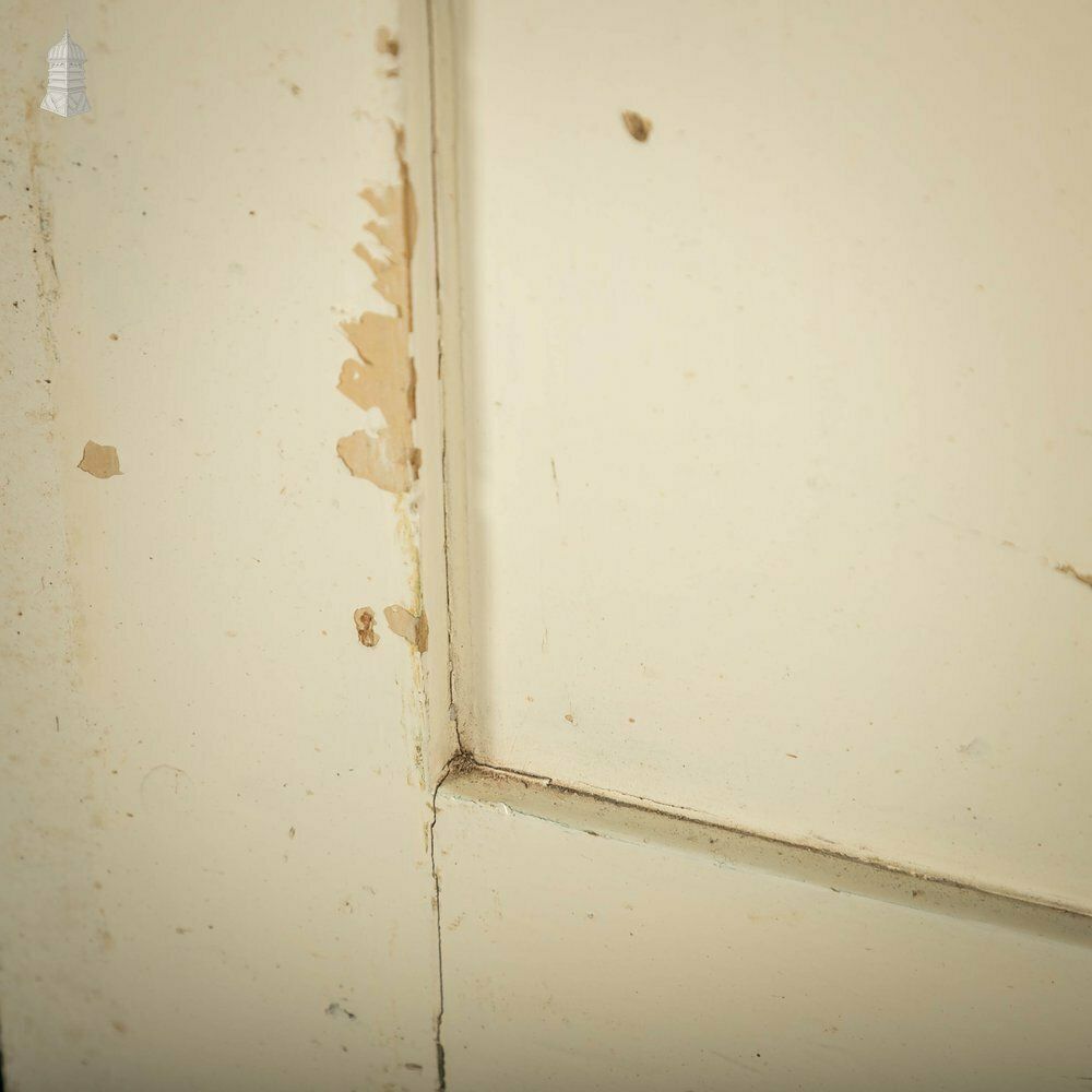 Pine Panelled Door, White Painted photo buy