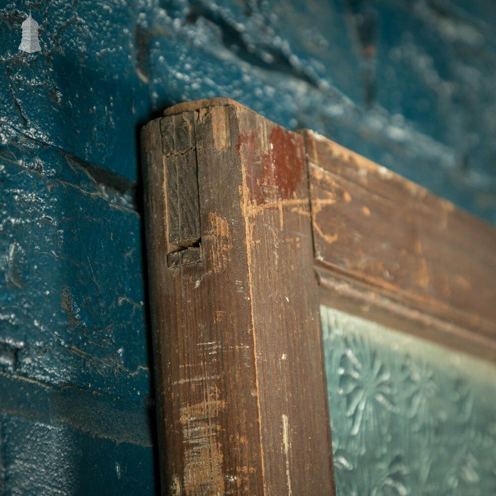 photo buy Half Glazed Door, Pine Gunstock Rails, Floral Textured Glazing