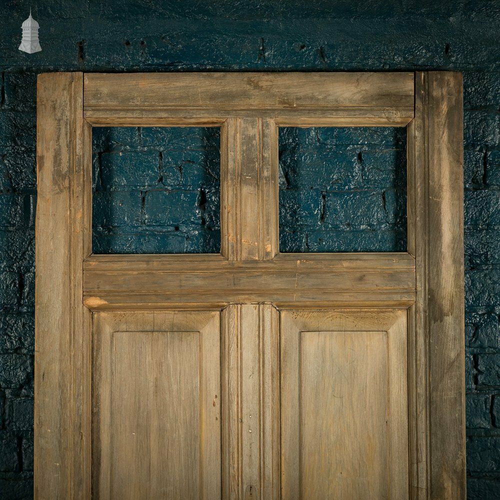 Glazed Pine Door, Moulded 6 Panel photo furniture