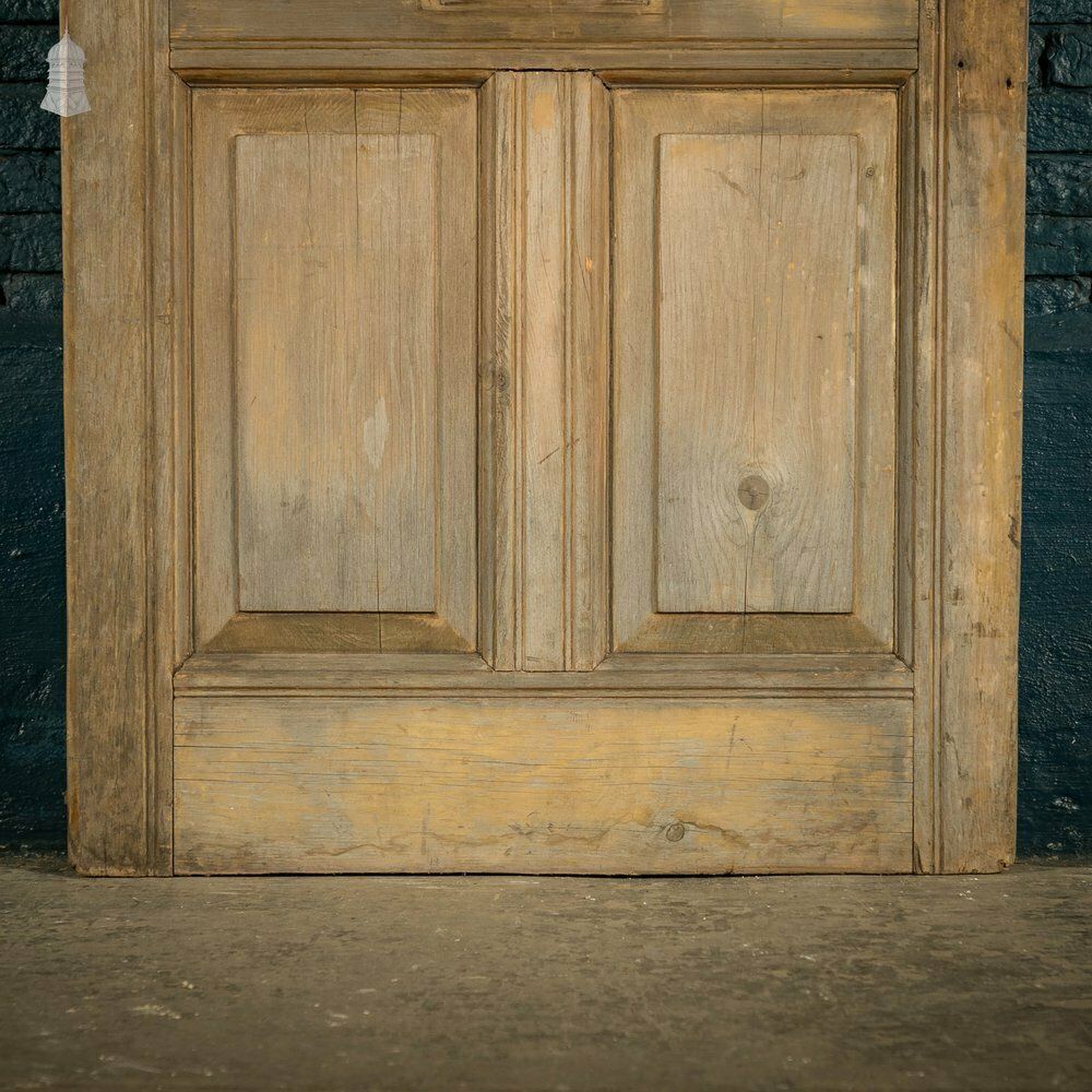 Glazed Pine Door, Moulded 6 Panel photo Home Fixtures