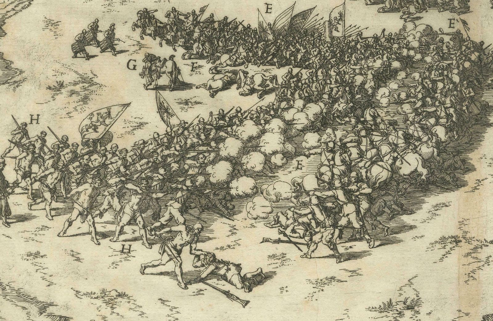 Clash At Rijmenam Engraved: A Turning Point In The Eighty Years' War, 1632 photo buy