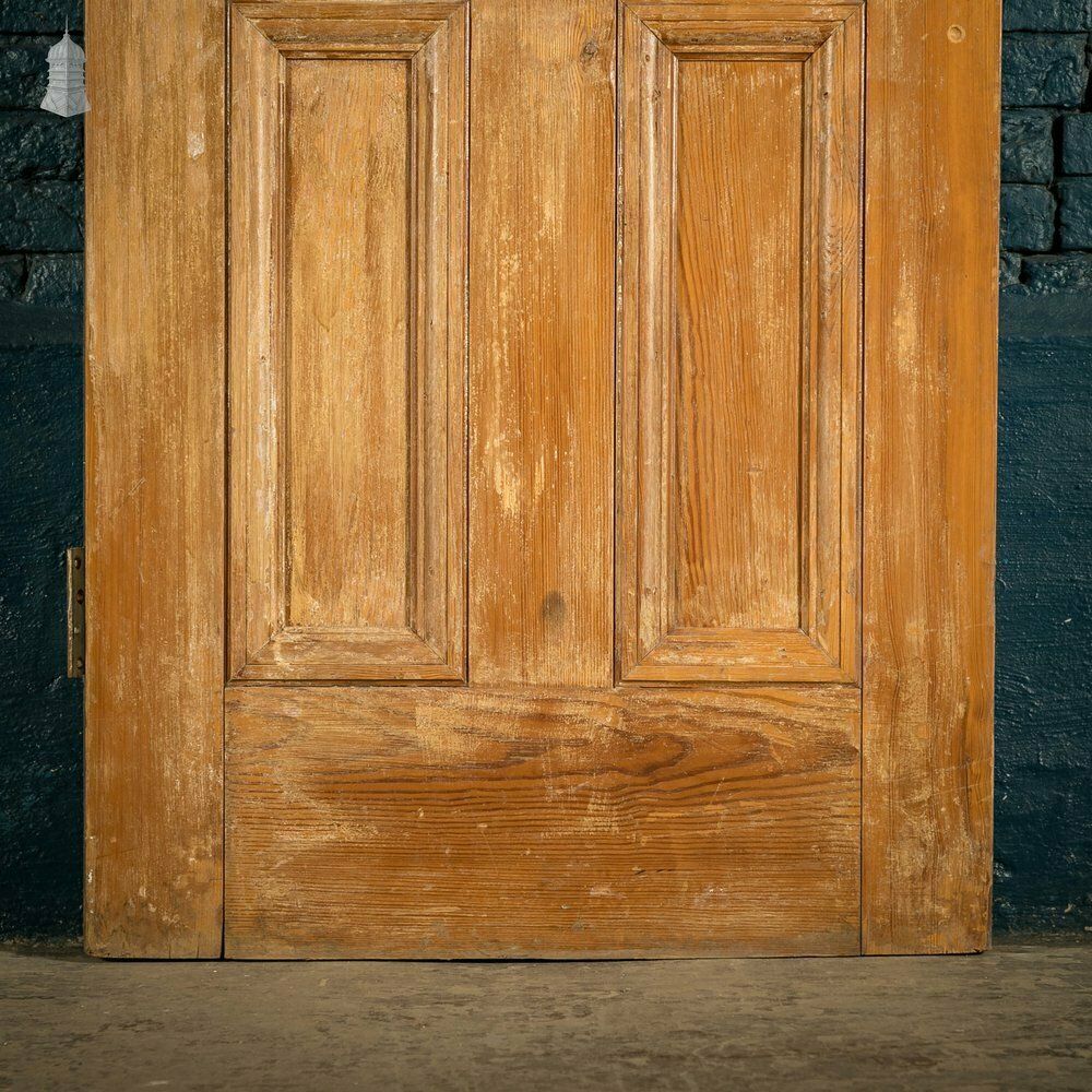 Pine Panelled Door, 6 Panel Scumble Paint Finish photo Home Fixtures
