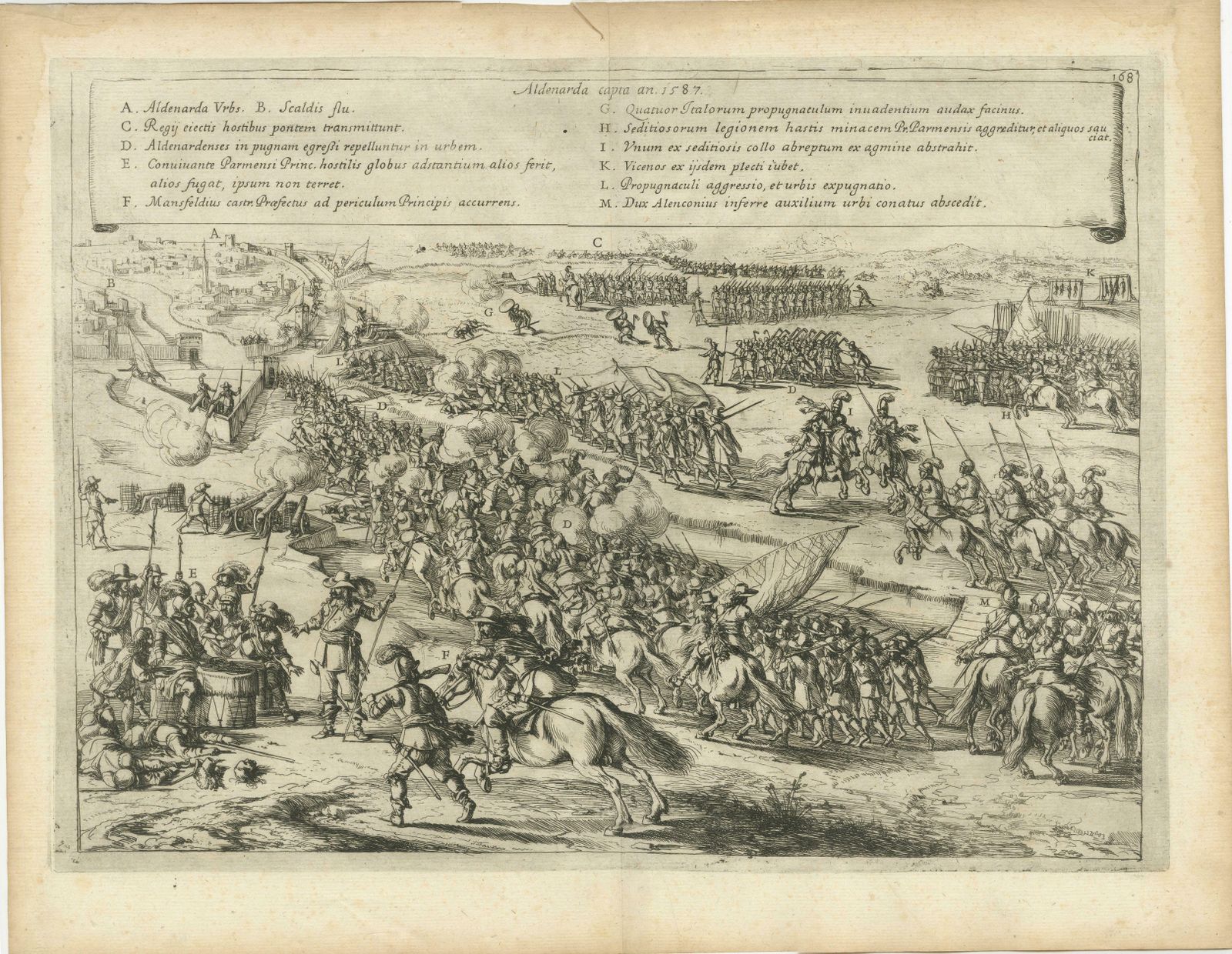 The Aftermath Of Battle For Oudenaarde In The Eighty Years' War Engraved In 1632 photo furniture