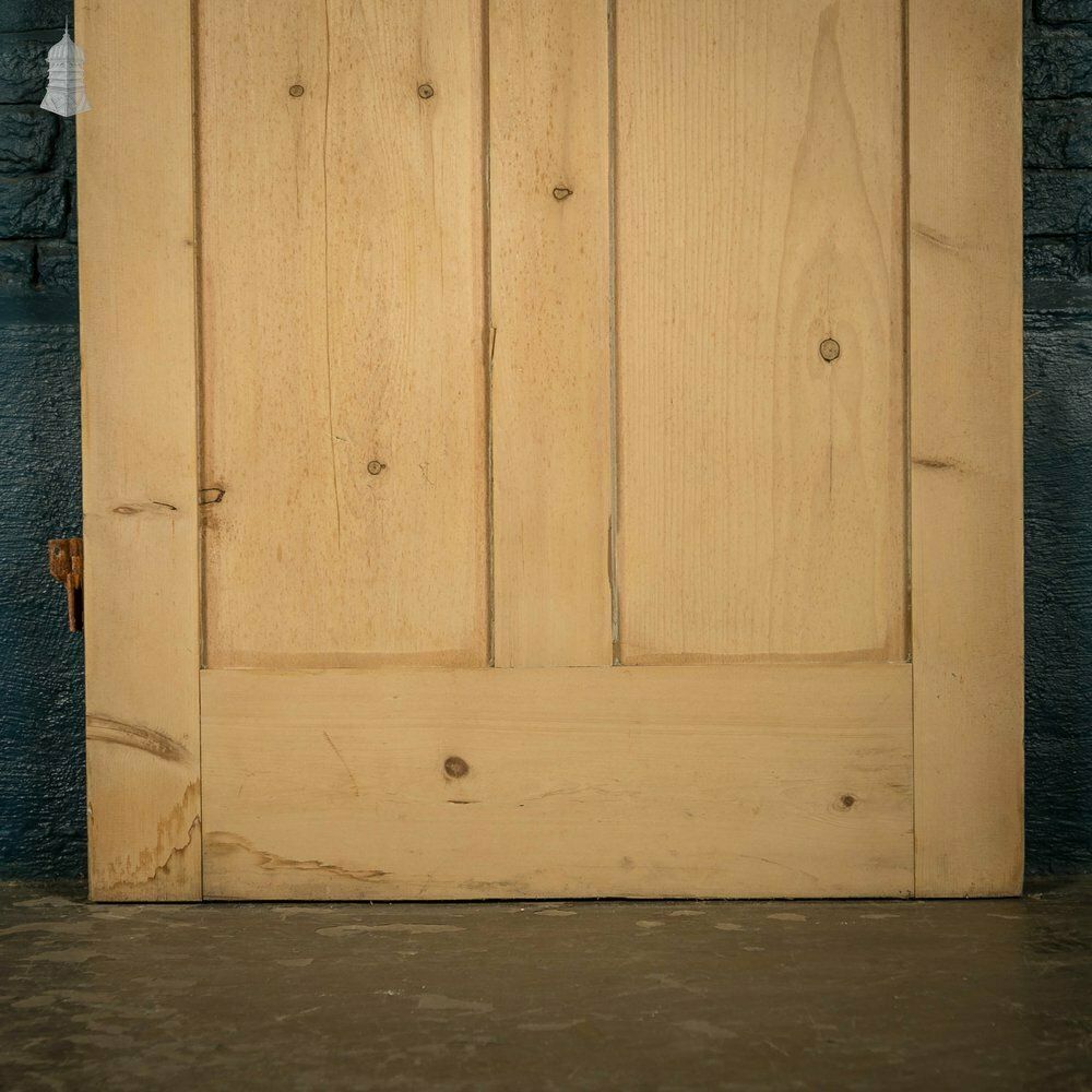 Home Fixtures Pine Panelled Door, Victorian 2 Panel Cupboard Door photo