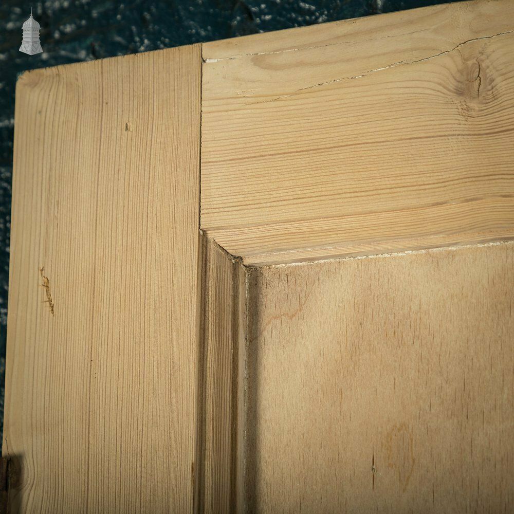 Home Fixtures Pine Panelled Doors, Set Of 2 photo