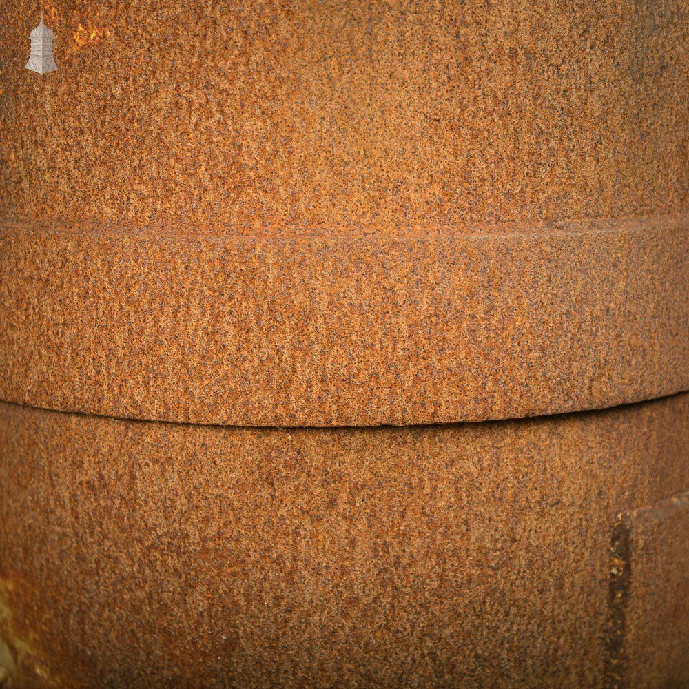 photo vinterior Foundry Casting Crucible, Large Reclaimed Industrial Planter