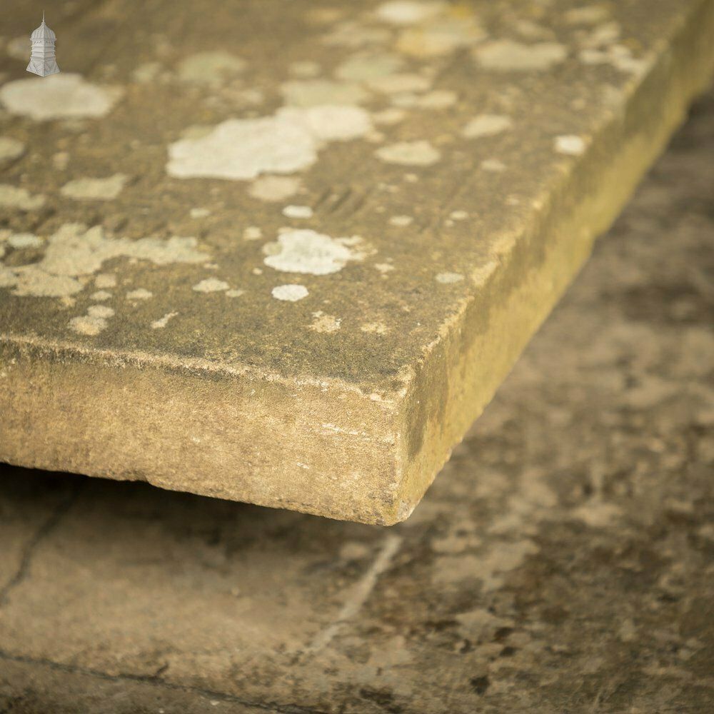 780.0 Vertical Sundial Base, 19th C Sandstone Wall Sun Dial – “I Do Not Count The Hours Unless They Are Clear”. photo