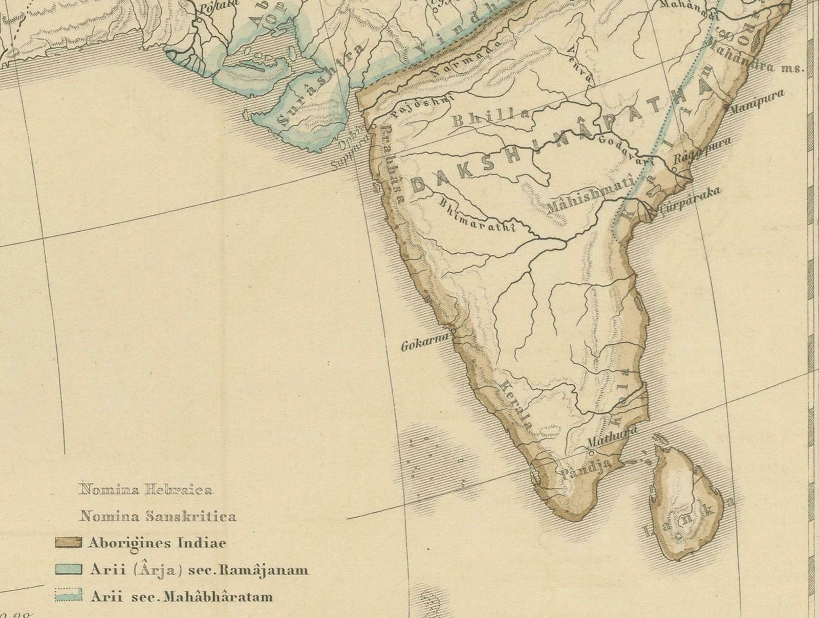 The World In The Assyrian Empire's Era: A Historical Map, Published In 1880 photo furniture