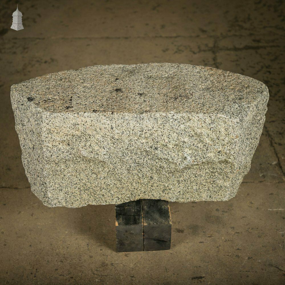 Granite Corner Kerb Stone, Reclaimed Curb photo vintage