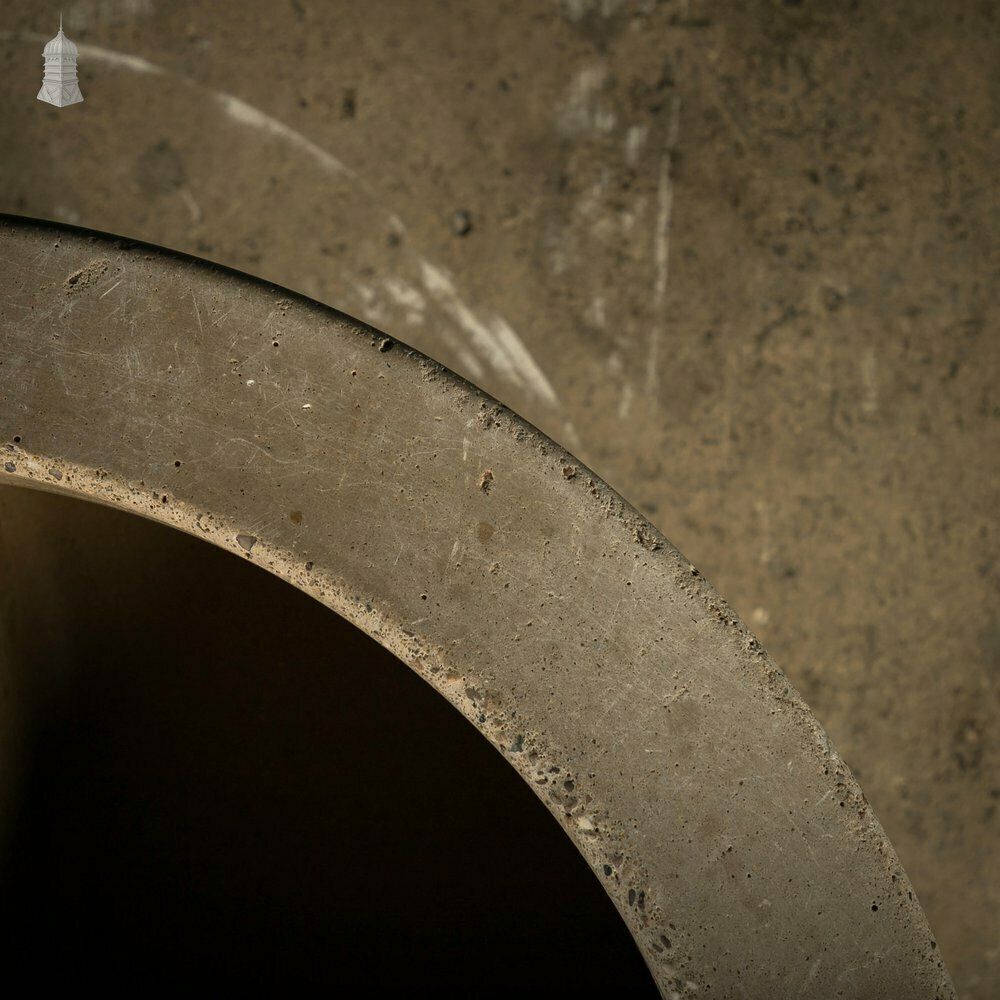 photo furniture Concrete Corner Mangers, Pair Of Trough Feeders Reclaimed From St Johns Barracks, London. Joined Together To Create A Semi Circle Planter