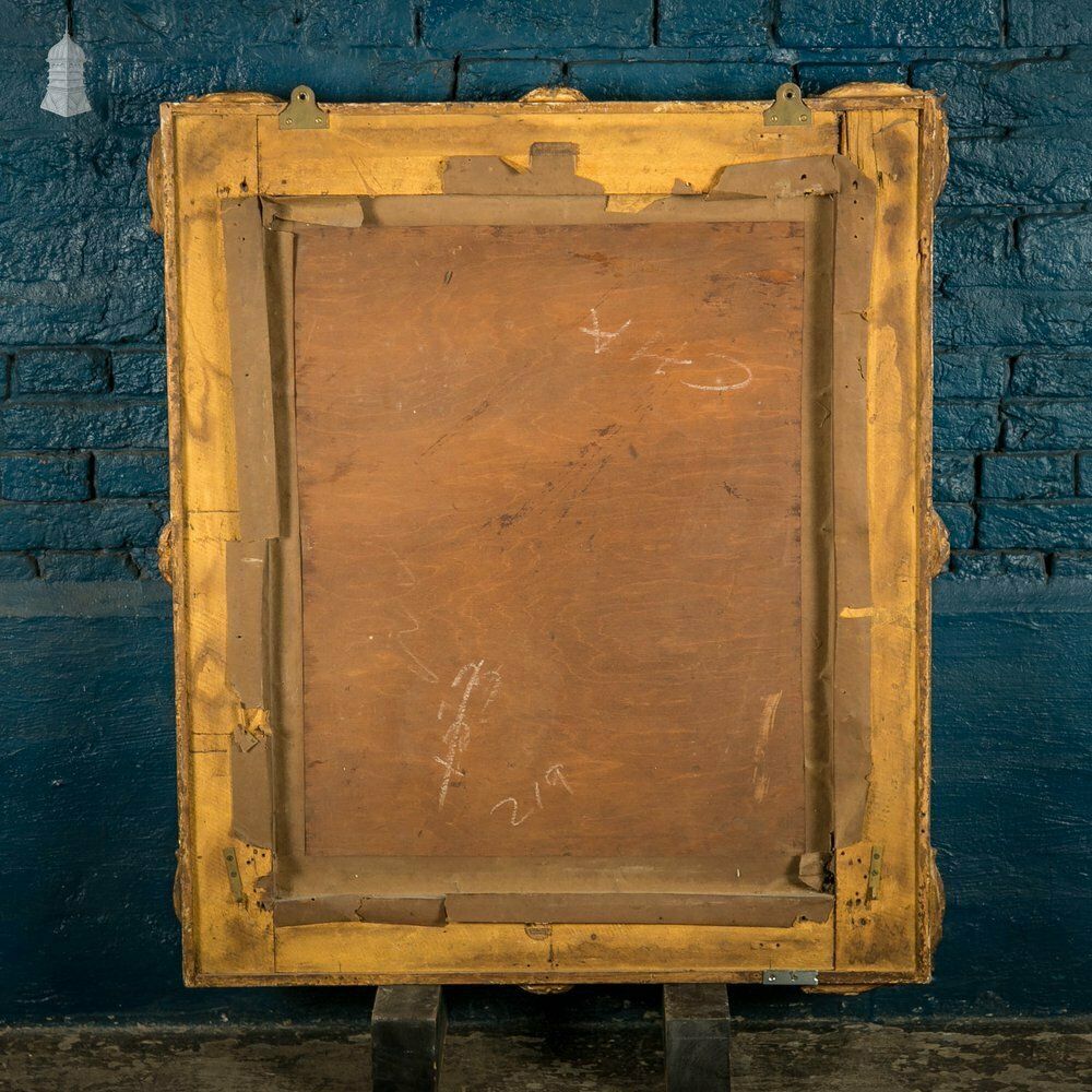 Home Decor Gilt Framed Mirror, Early 19th C Venetian Carved Wood photo