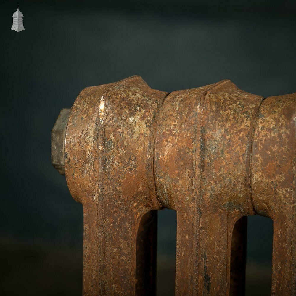 Cast Iron Radiator, Small 2 Column, 19th C photo vinterior