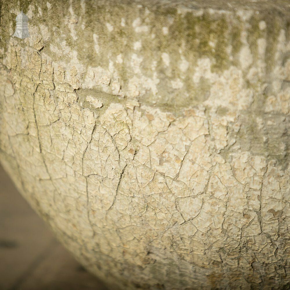 photo furniture Stone Mortar, Large Floor Standing Medieval Vessel