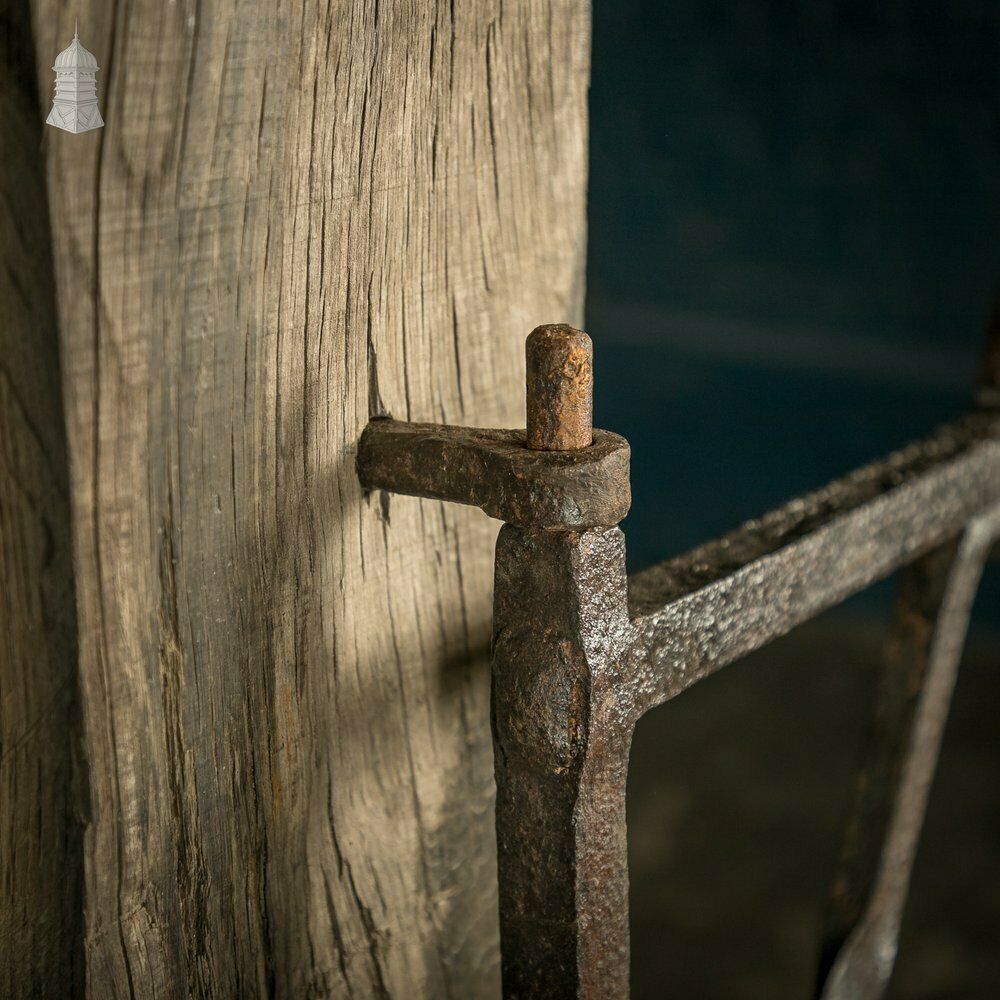 Fireside Cooking Trivet, Pot Hanger, Period Wrought Iron And Reclaimed Materials photo buy