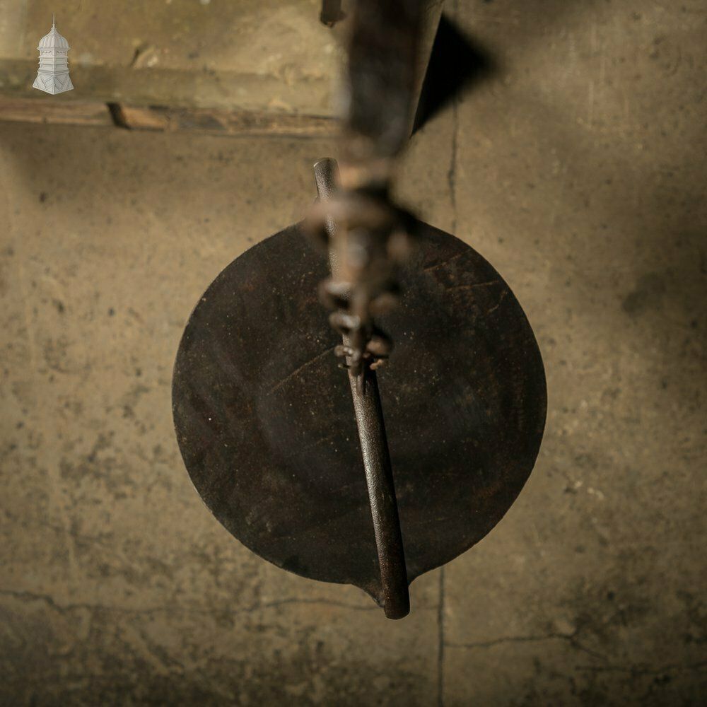 Garden Decor Fireside Cooking Trivet, Pot Hanger, Period Wrought Iron And Reclaimed Materials photo