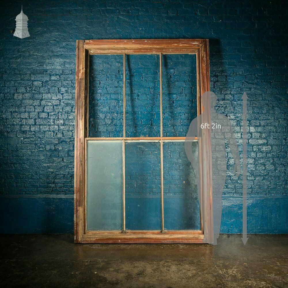Sliding Sash Window, Edwardian, 8ft High, Hardwood photo furniture