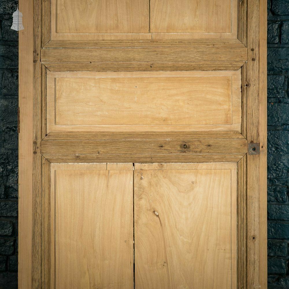 Pine Panelled Door, 19th C French photo furniture