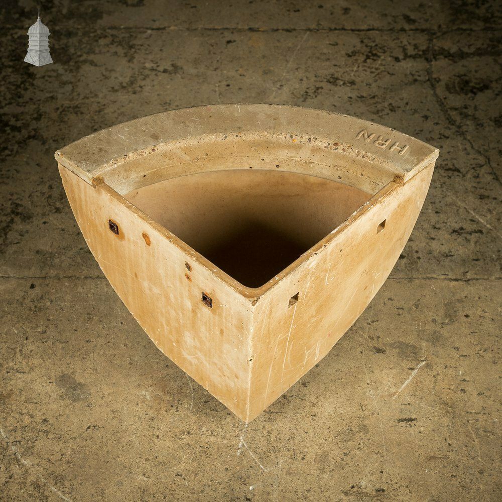 Concrete Corner Manger Trough Feeder Reclaimed From St Johns Barracks, London photo Garden Decor