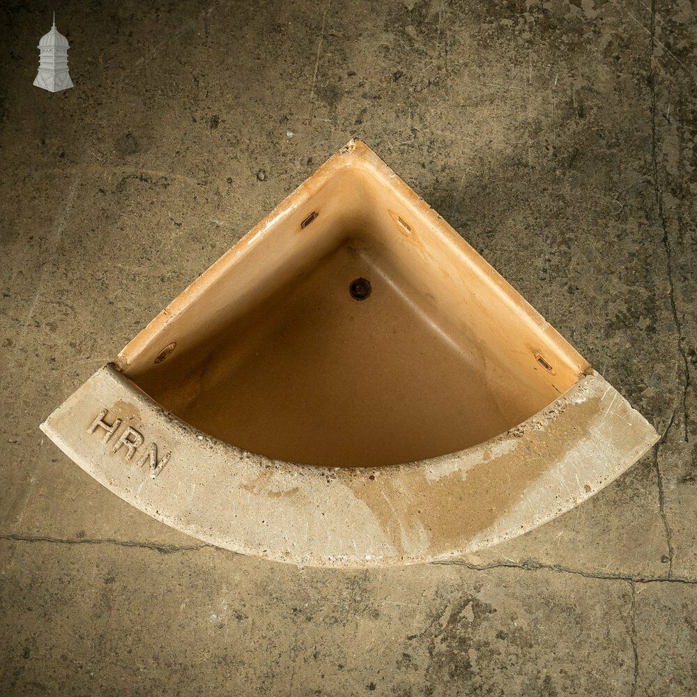 Concrete Corner Manger Trough Feeder Reclaimed From St Johns Barracks, London photo for sale