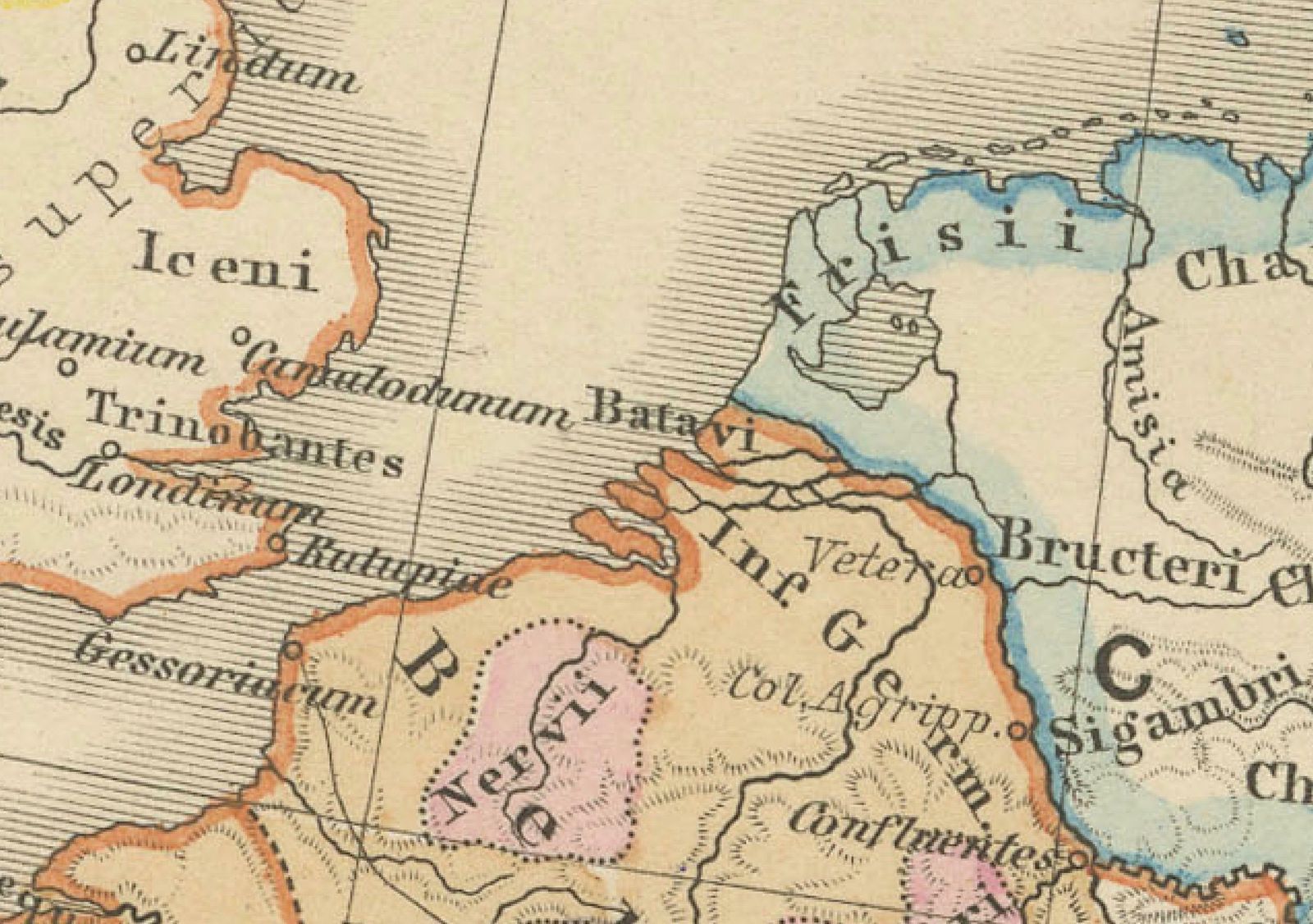 Imperium Romanum: A Detailed Map Of The Roman Empire In Its Zenith, 1880 photo furniture