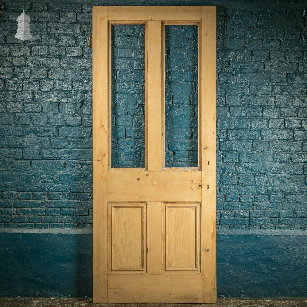 4 Panel Internal Door, Victorian Pine Unglazed photo for sale