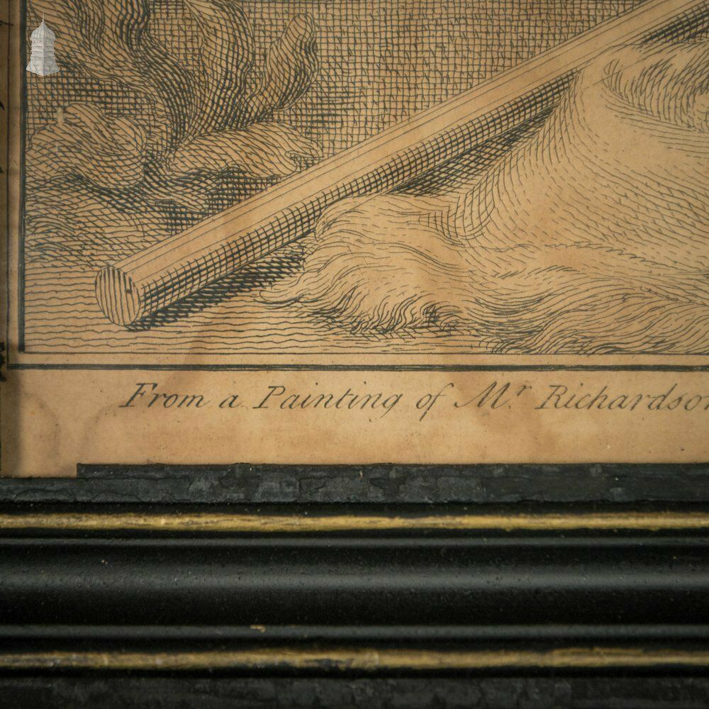 Sir William Wyndham, Framed Portrait Engraving C1820 photo for sale