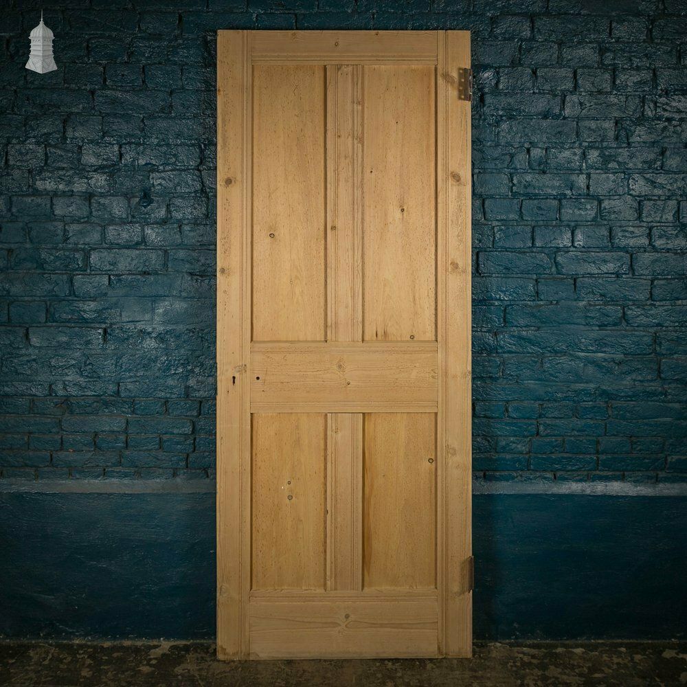 Pine Panelled Door, 4 Panel photo Home Fixtures