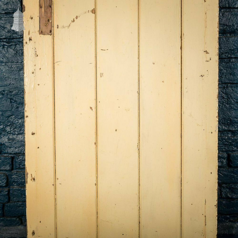 photo furniture Cream Painted Ledged And Braced 19th C Cottage Door