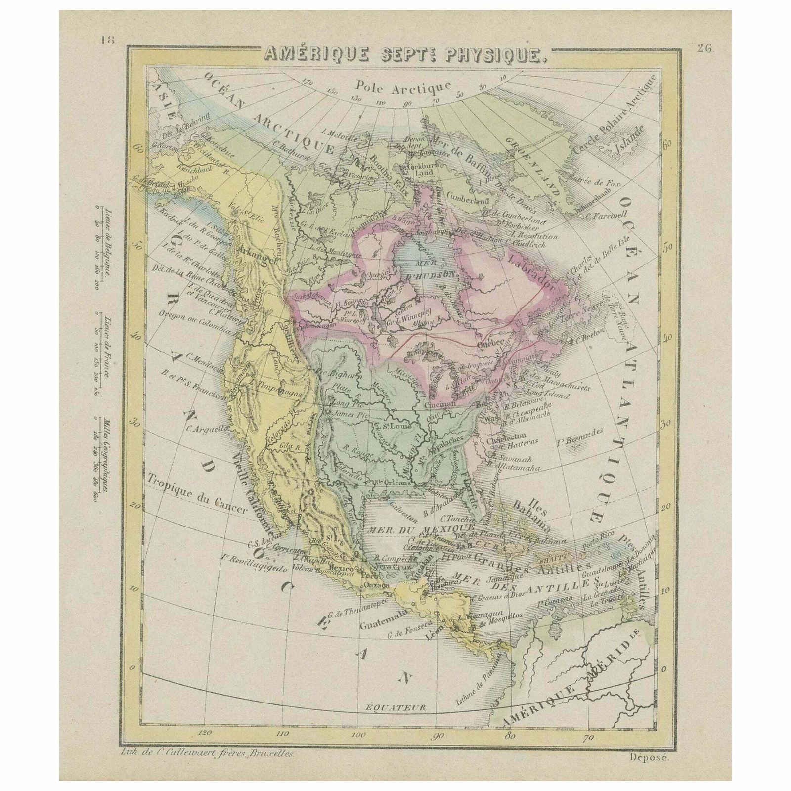Small Map Of The United States