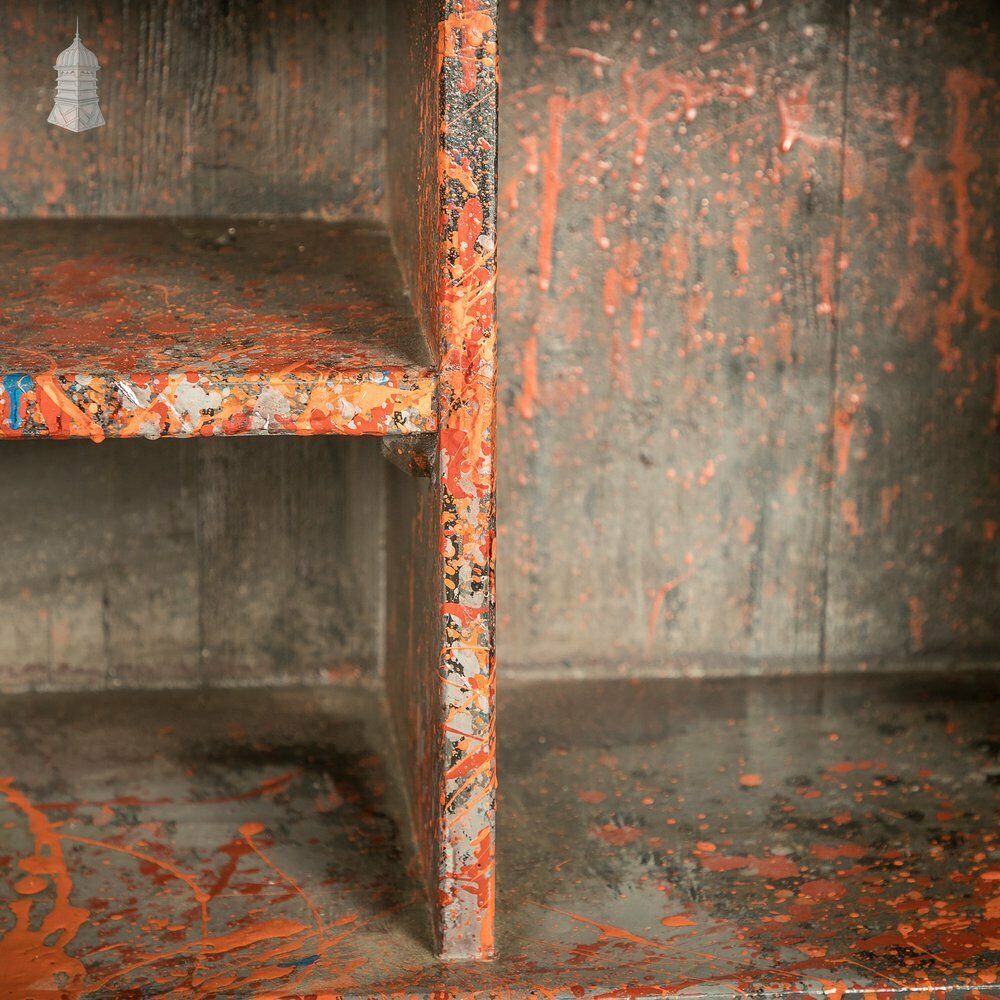 Tv Stand, Made From Reclaimed Materials With Narc Studio ‘Paint Shop’ Finish photo Furniture