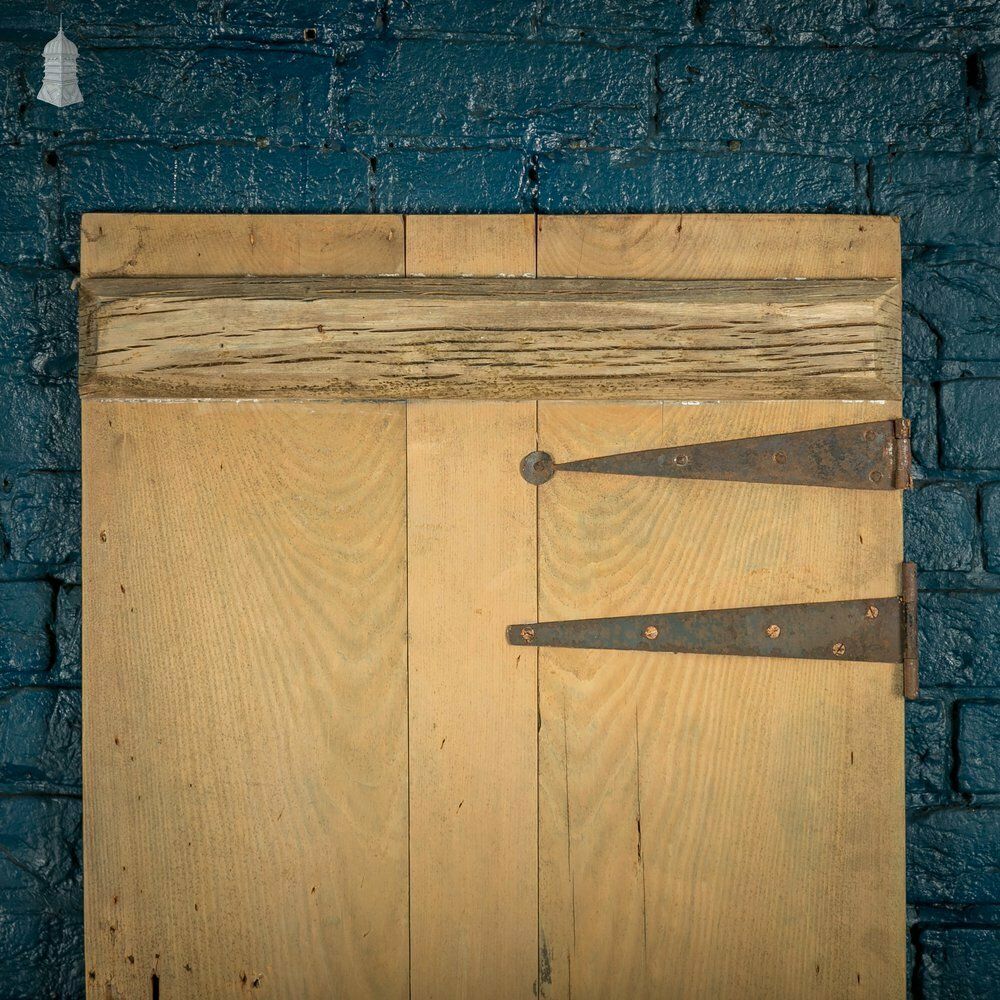 480.0 Ledged Pine Door, Georgian photo