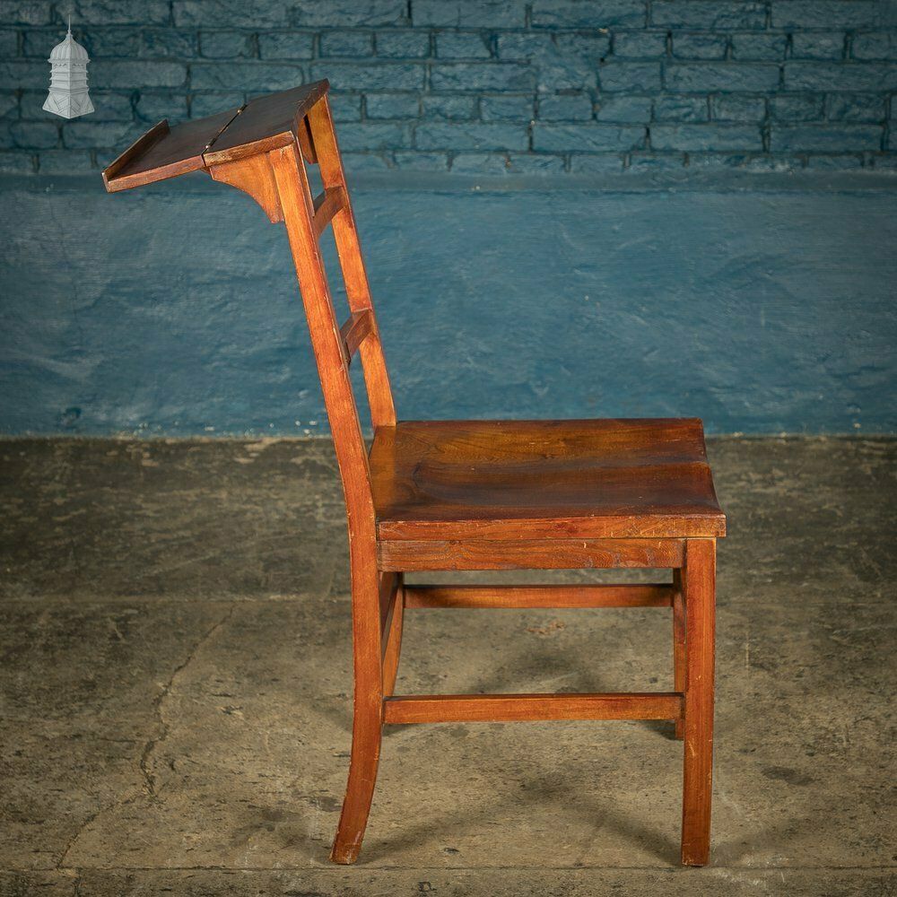 Set Of 6 Elm 19th C Synagogue Chairs [No. 9] photo buy