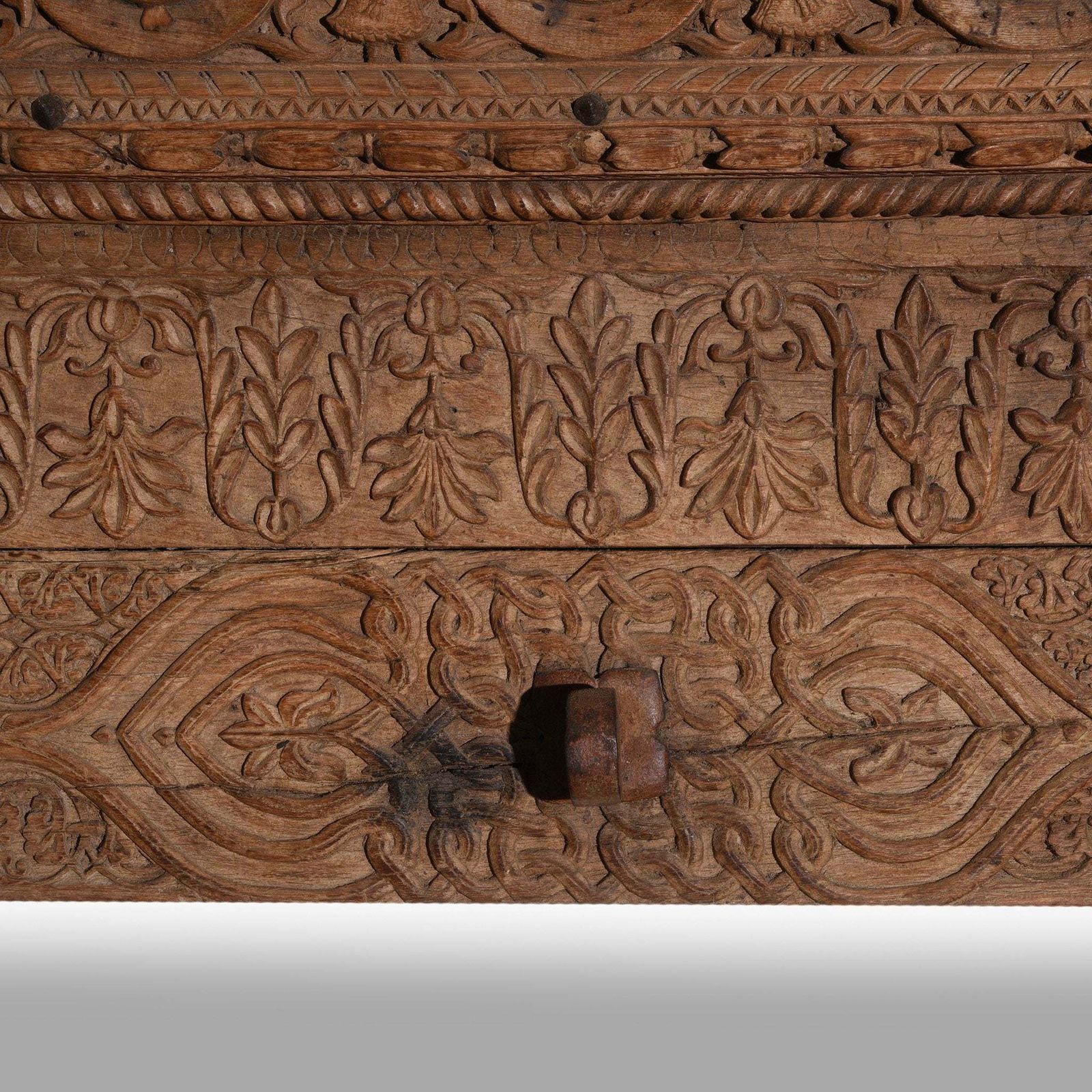 Old Indian Carved Doorway From Rajasthan   18thc photo 4895.0