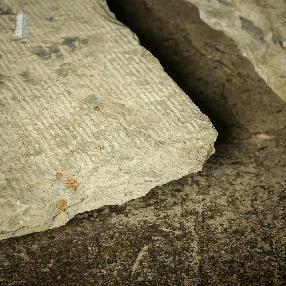 Home Fixtures Batch Of 3 Large Riven Flagstones With Machined Face photo