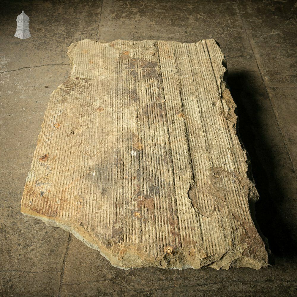 Large Riven Flagstone With Machined Face photo for sale