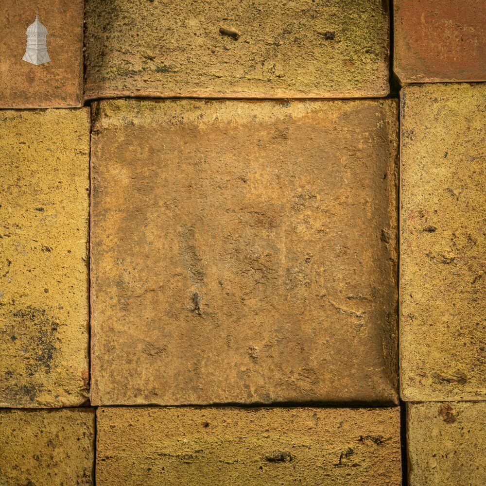 Buff Floor Tiles, Reclaimed, Batch Of 355   9 Square Metres photo vinterior