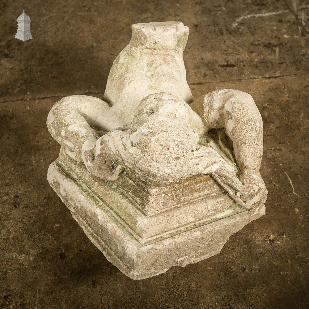 Architectural 17th C Stone Cherub photo 3600.0