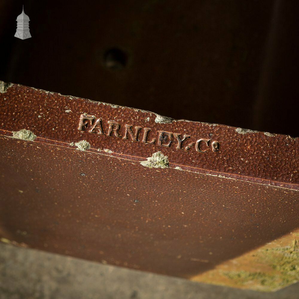 Large Salt Glazed Trough Planter By Farnley & Co photo 570.0